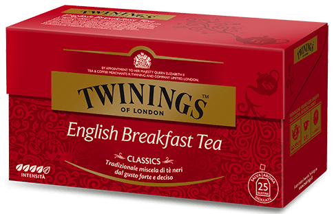 TÈ Twinings English Breakfast Rosso (100 filtri) - In Punta di