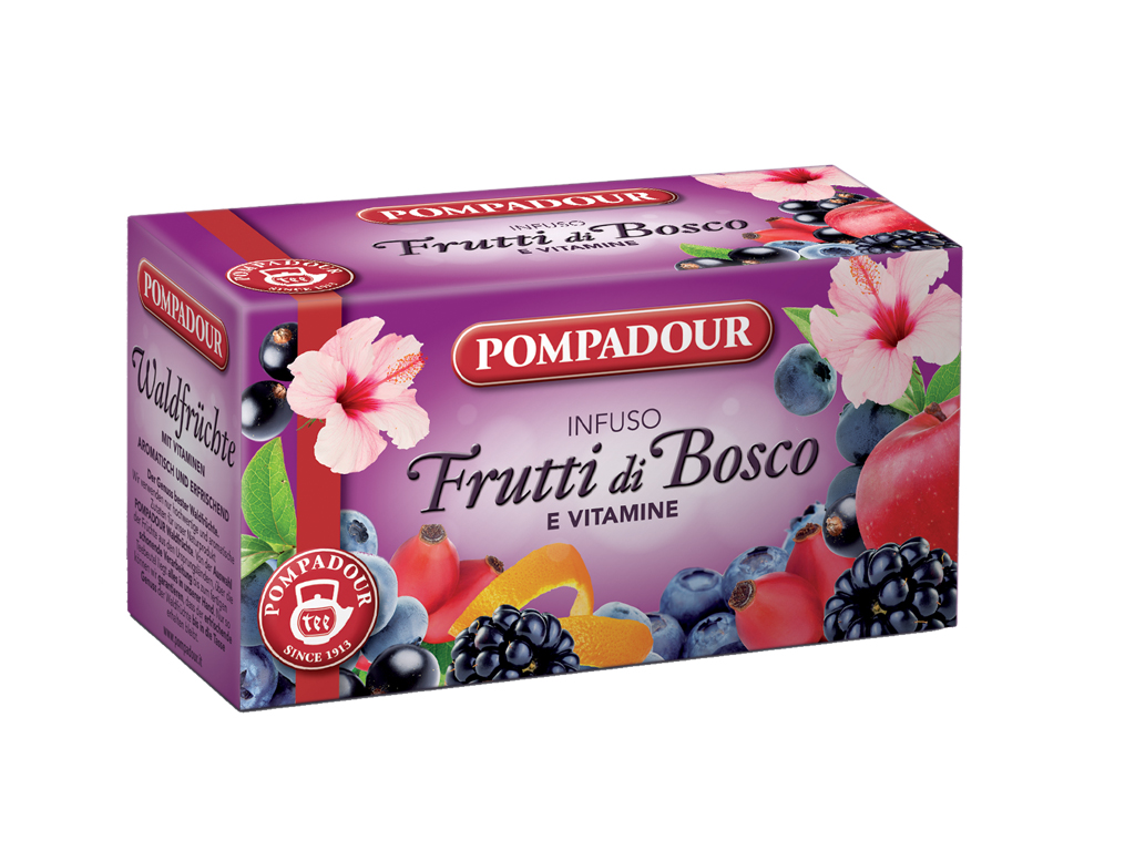Infuso Pompadour Frutti Di Bosco & Vitamine - In Punta di Forchetta