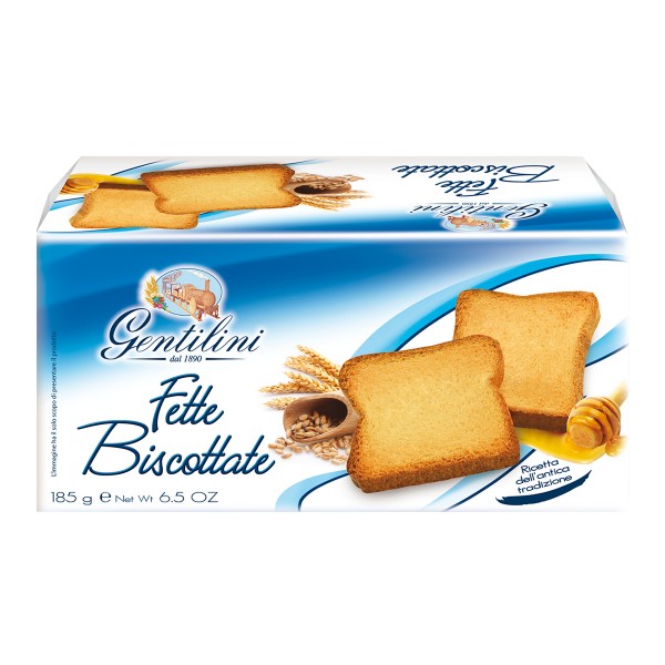 Camioncino Gentilini Portafette con Fette Biscottate Classiche da 185 gr -  24shop24