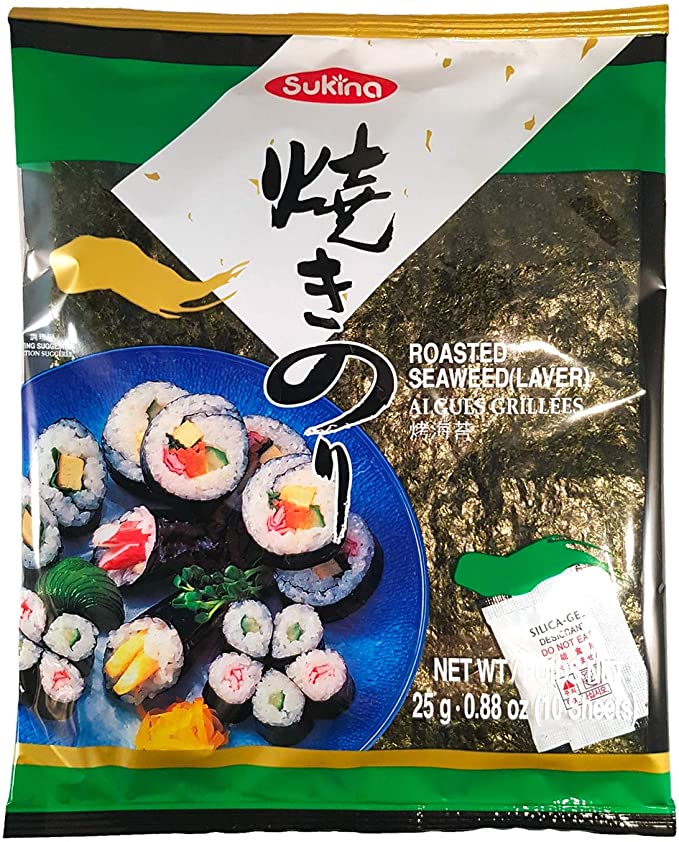 Alghe sushi nori gr25 - In Punta di Forchetta