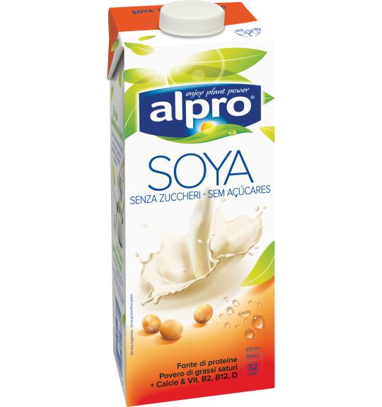 ALPRO Latte di soia senza zucchero (1lt) - In Punta di Forchetta